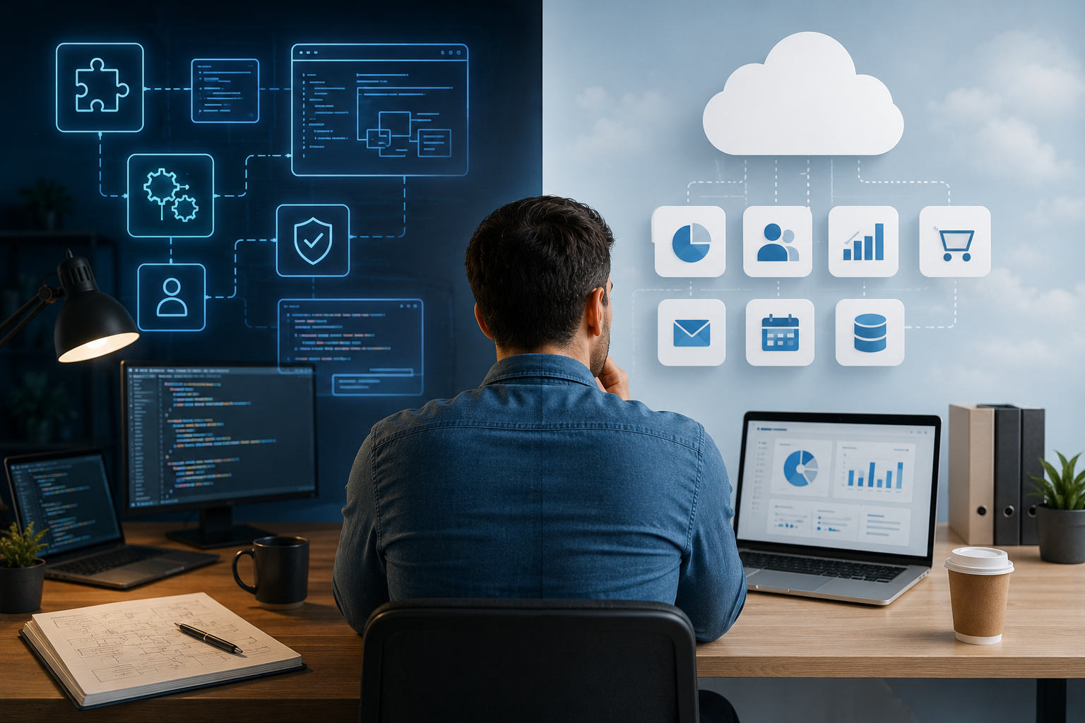 Cuándo elegir Desarrollo a Medida en lugar de softwares empaquetados (SaaS) tradicionales