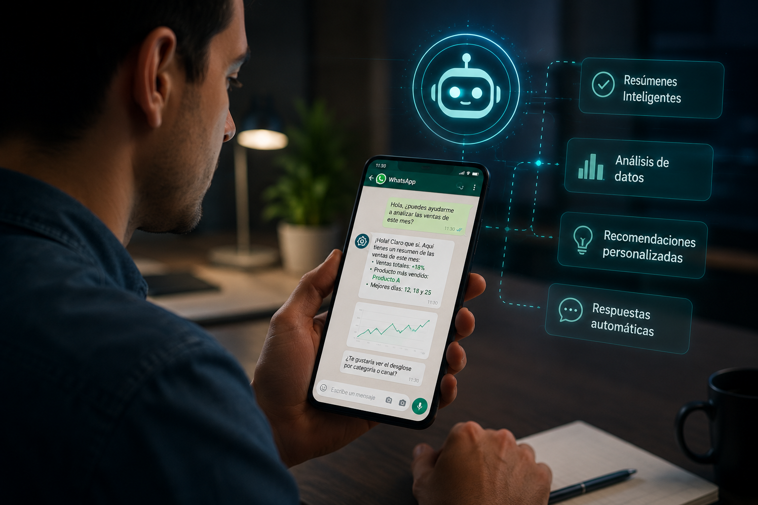 IA para WhatsApp Business en Chile: cómo automatizar atención a clientes sin perder el tono humano